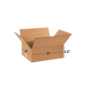 3 Ply Brown Corrugated Packing Box 5x4x3.5 Inch, Shipping Box, Packaging Box 5x4x3.5 Inch 3 ply Brown Corrugated Box