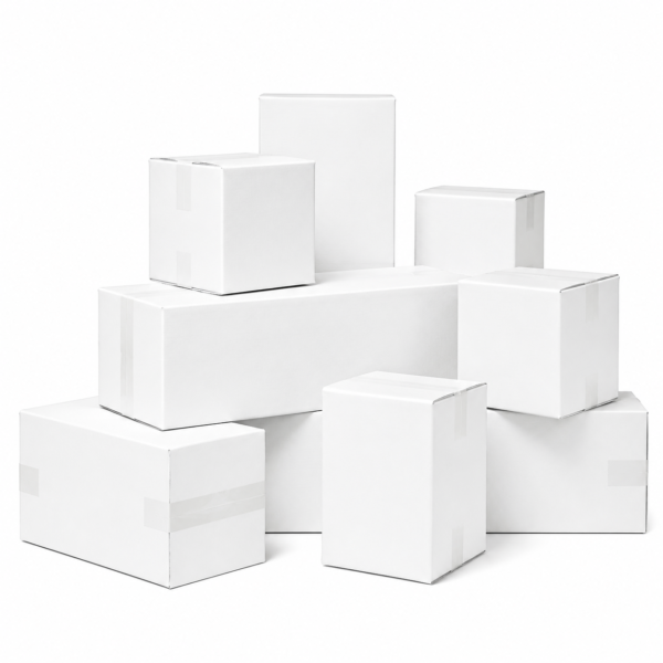 3 Ply White Corrugated Packing Box 5x4x3.5 Inch, Shipping Box, Packaging Box 5x4x3.5 Inch 3 ply White Corrugated Box - Image 3